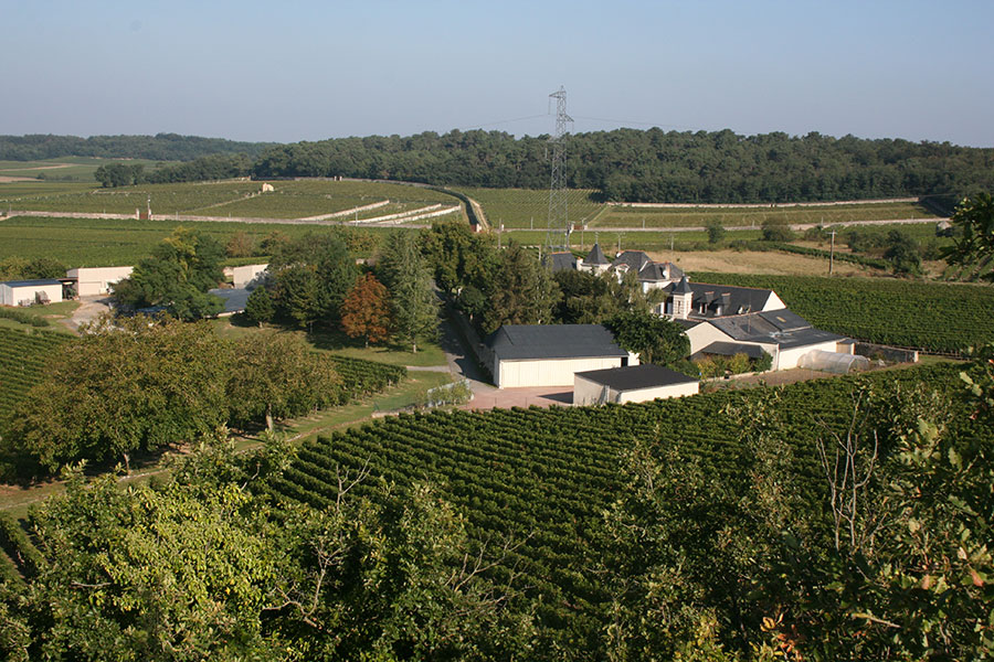 Domaine RATRON vu du ciel